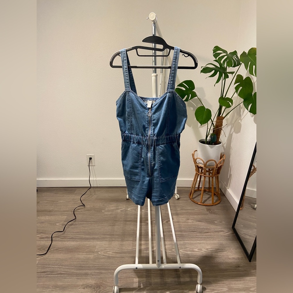 Blue Romper